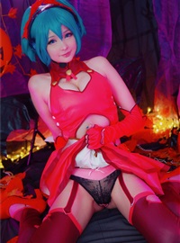 064 Hidori Rose - Miku Halloween Devil cosplay by Hidori Rose(16)